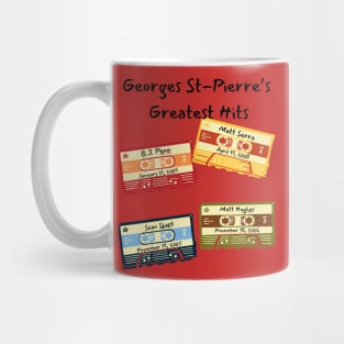 Georges St-Pierre's Greatest Hits Mug